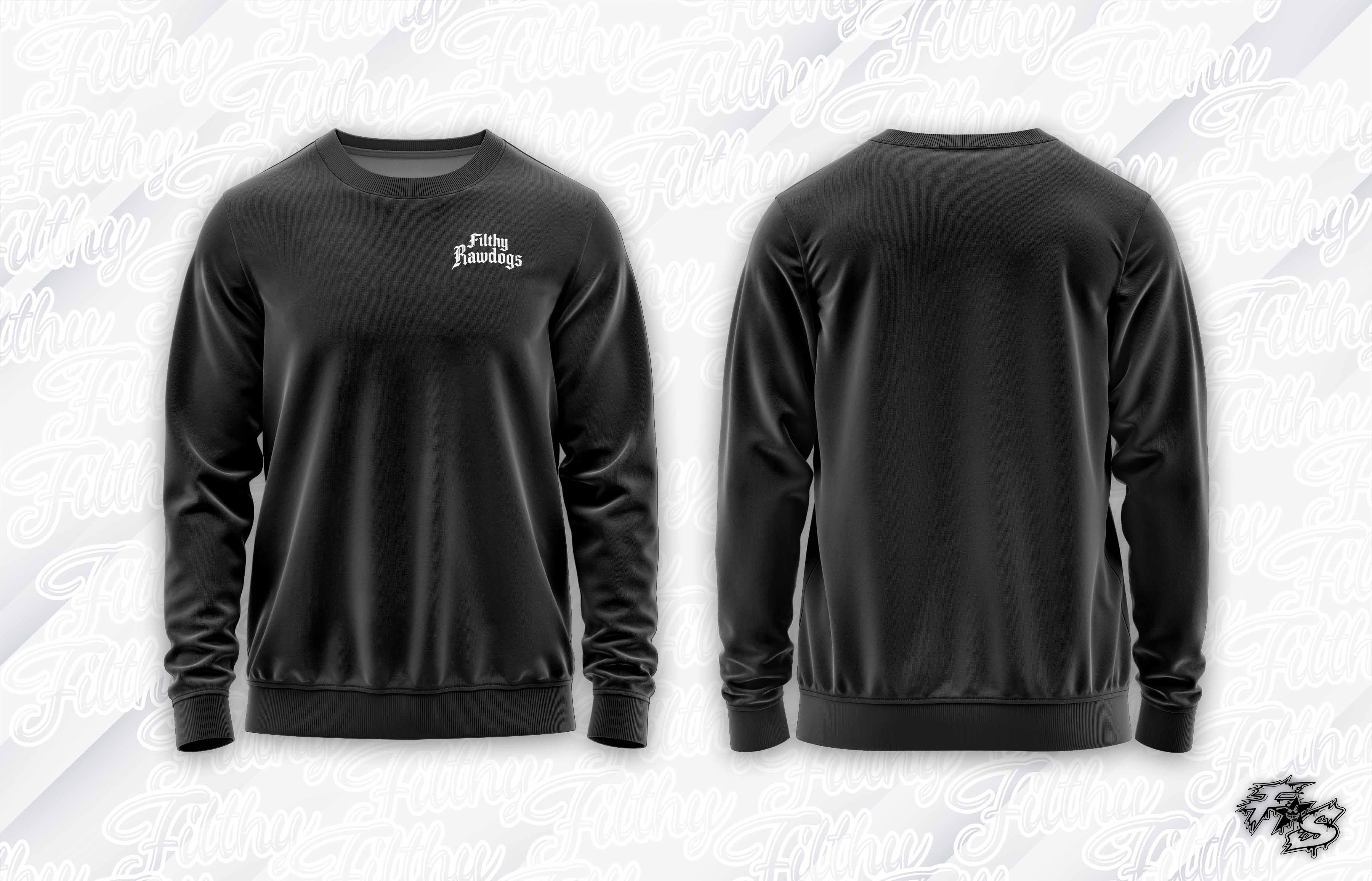 FILTHY RAWDOGS CREW NECK (LS)
