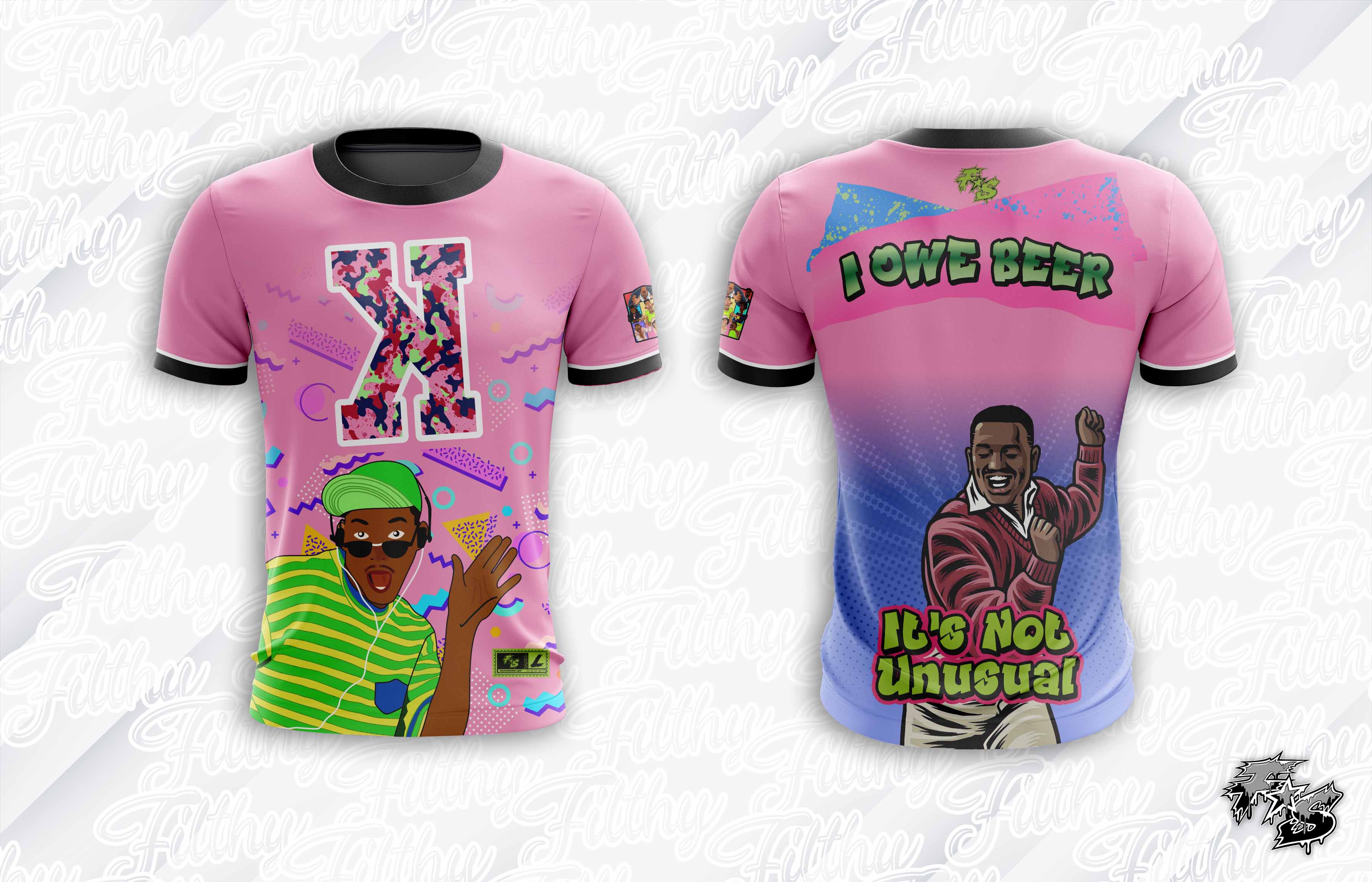 FRESH PRINCE STRIKE OUT JERSEY