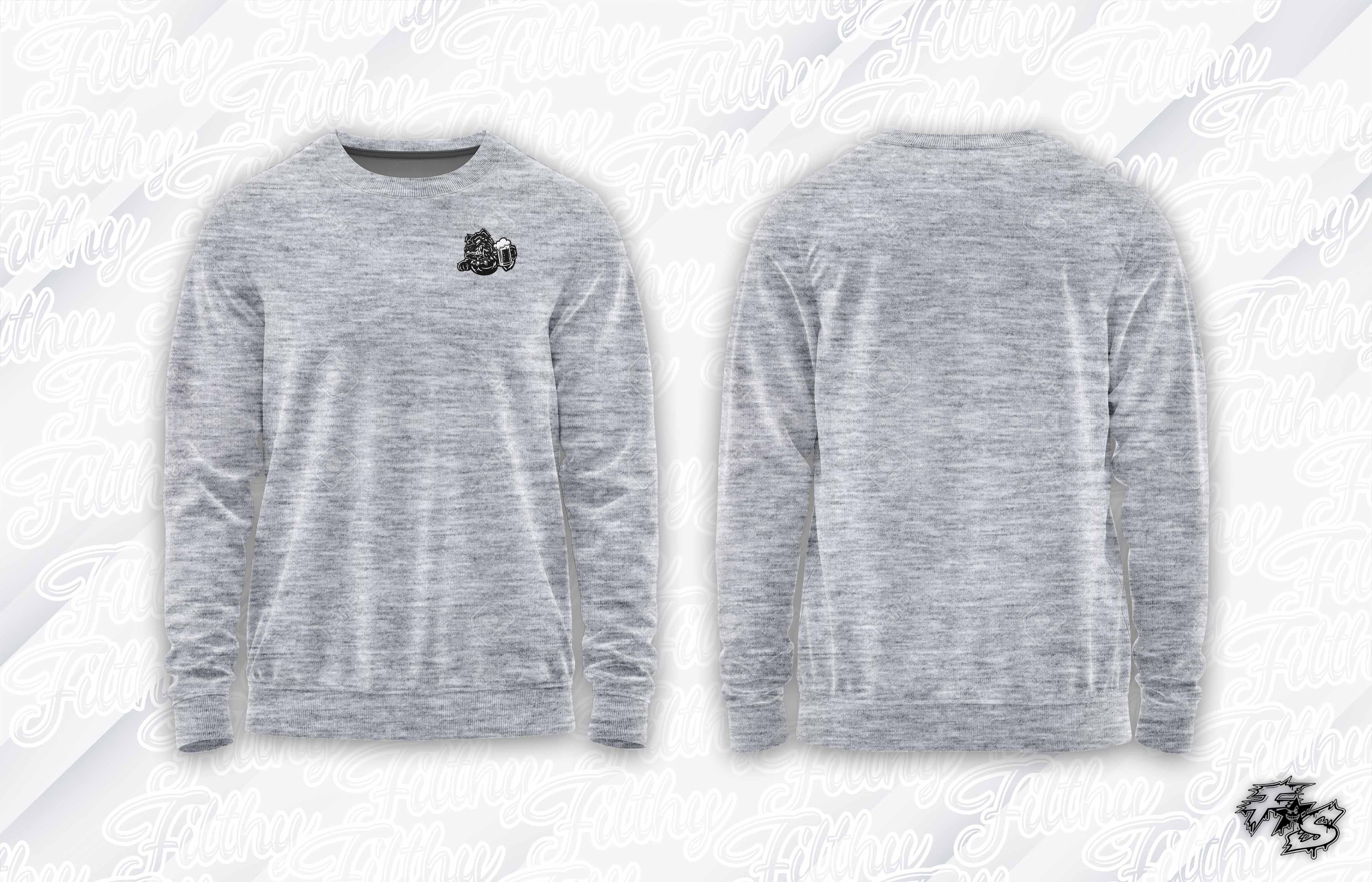 FILTHY RAWDOGS CREW NECK (LS)