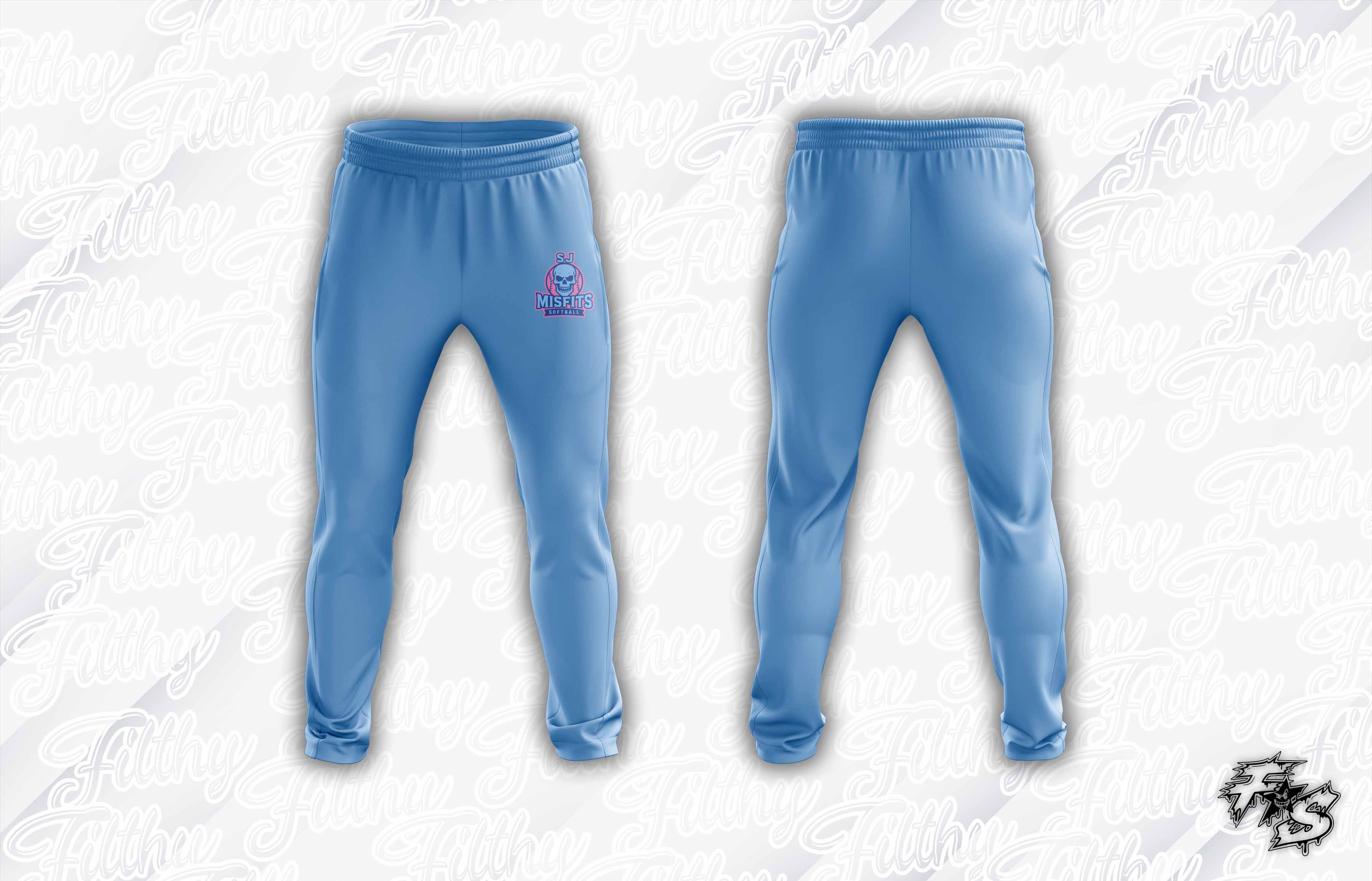 MISFIT SWEATS (BLUE)