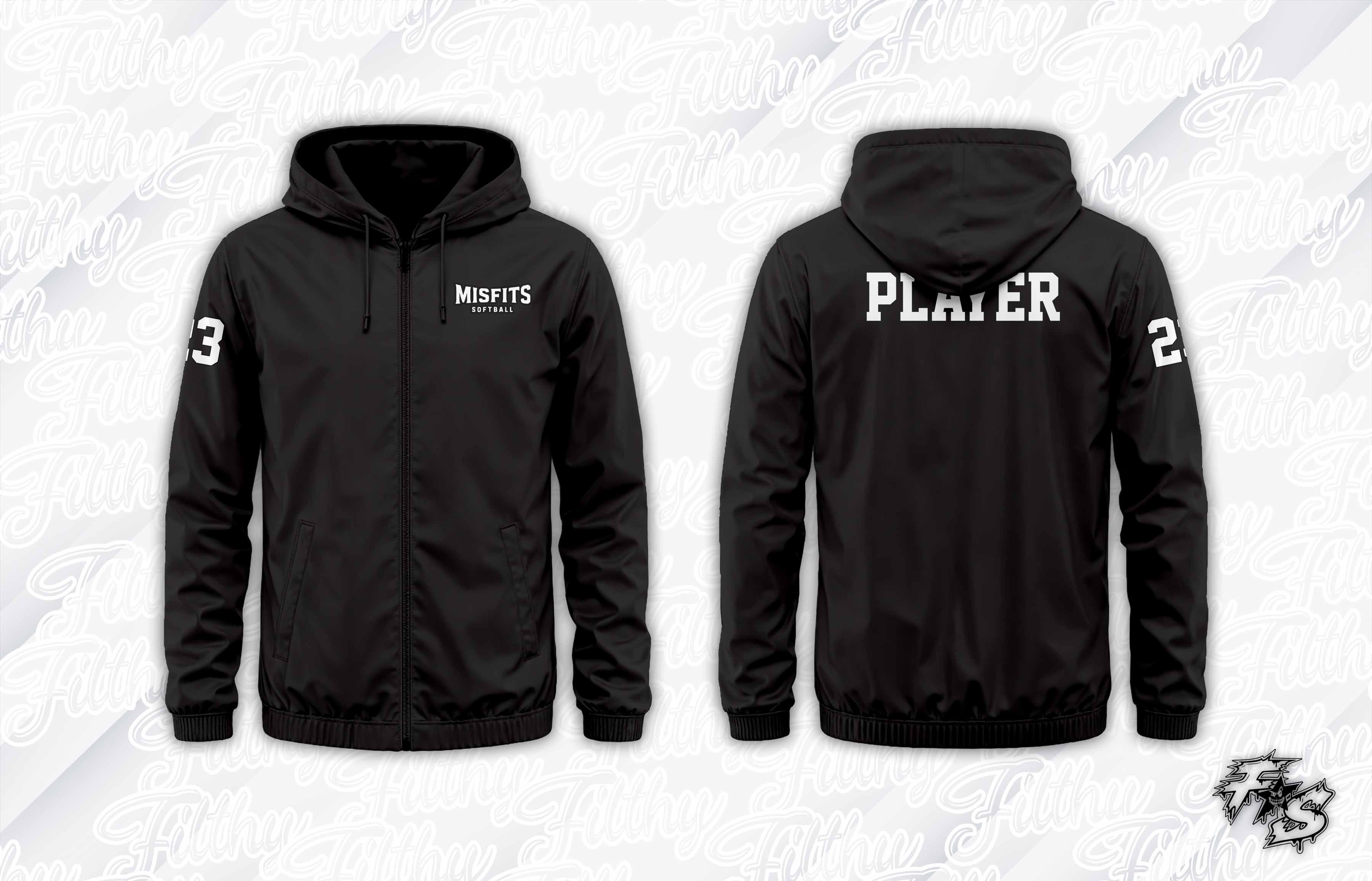 MISFIT WINDBREAKER (BLACK)