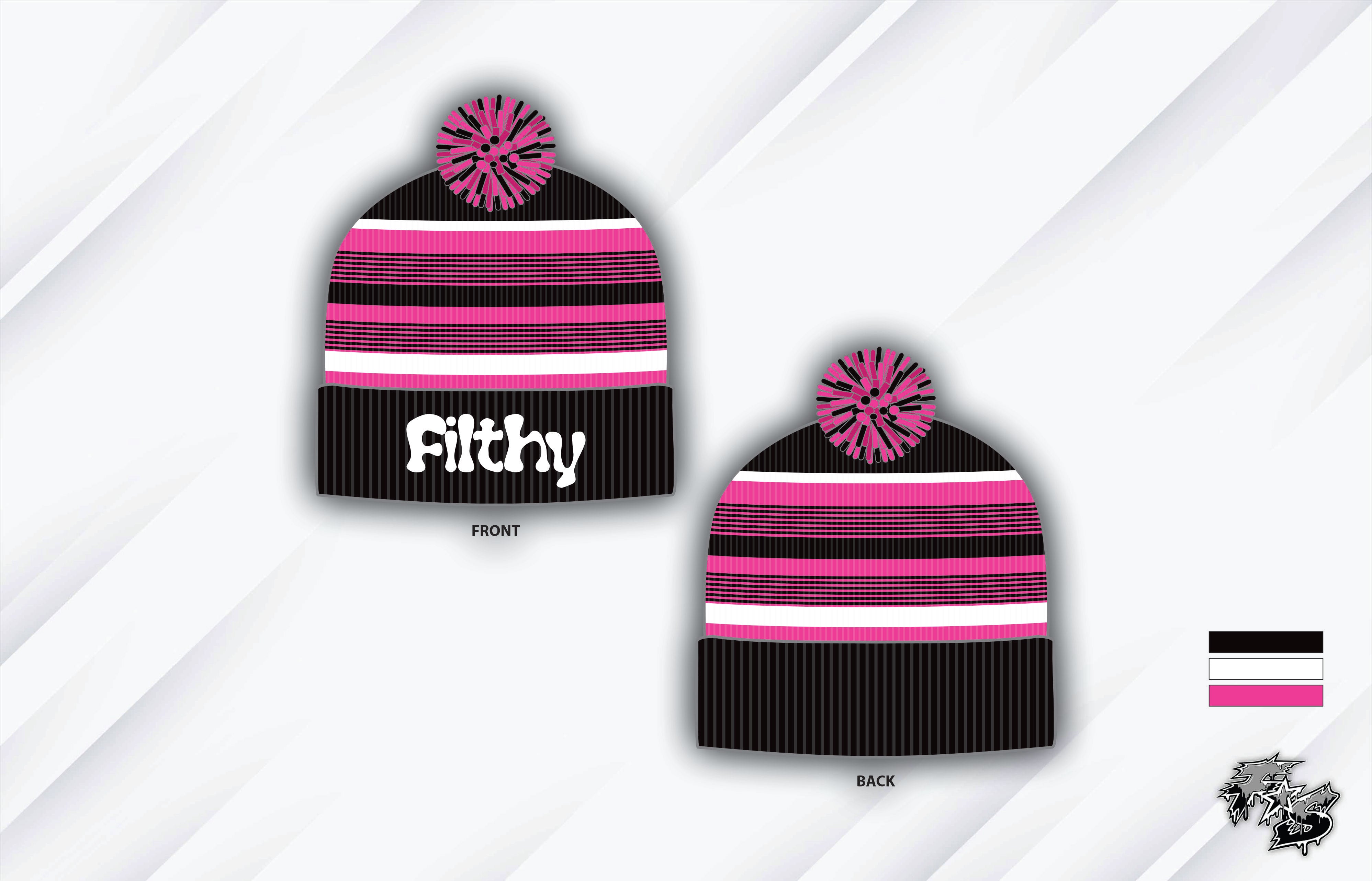 FILTHY POM BEANIE