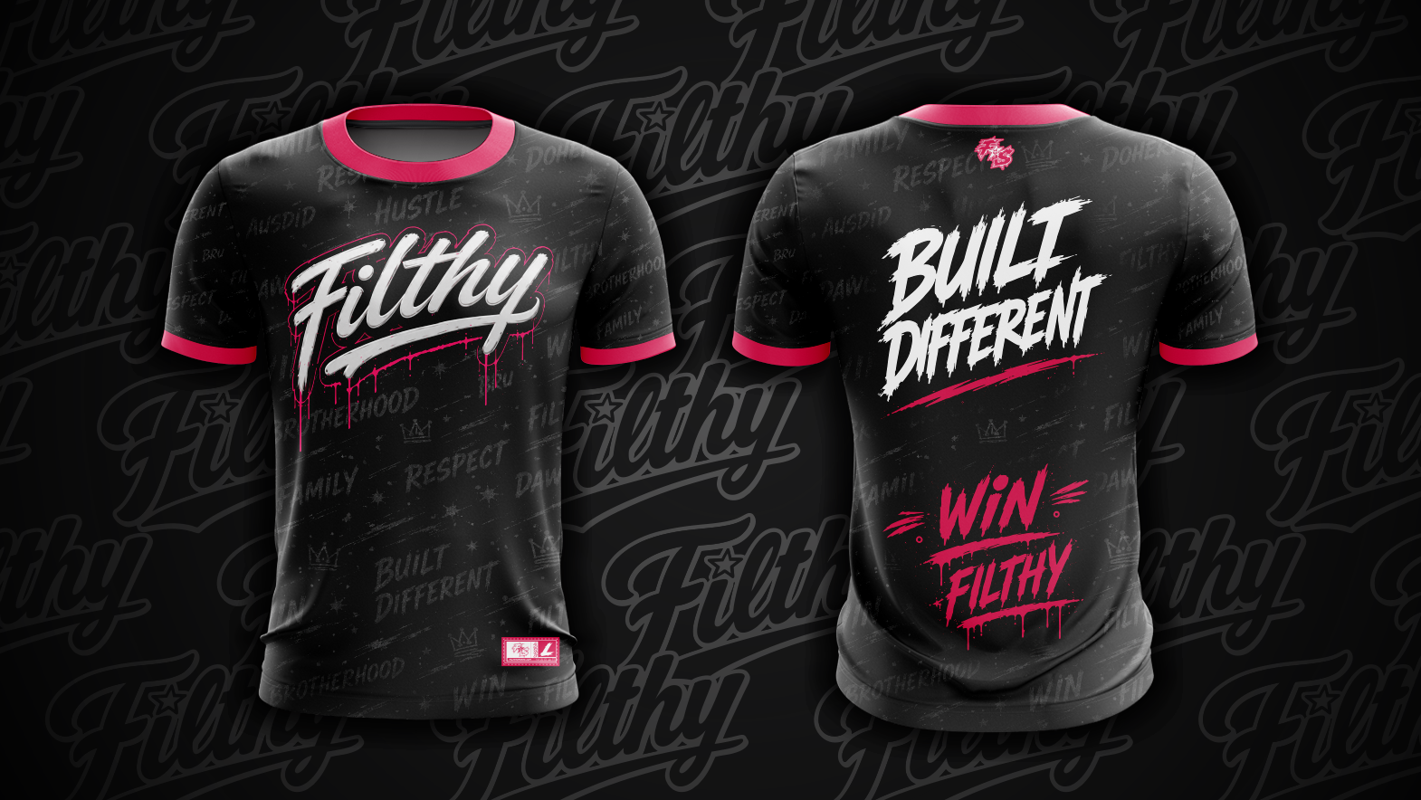 FILTHY BUILT DIFFERENT - BLACK