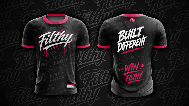 FILTHY BUILT DIFFERENT - BLACK