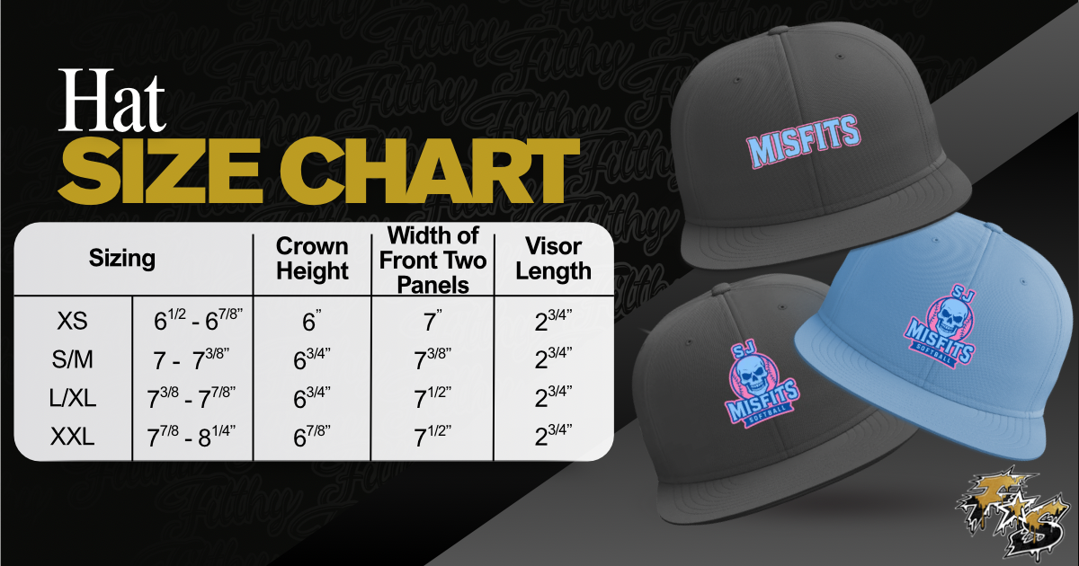 MISFIT HAT (NAME BLACK)